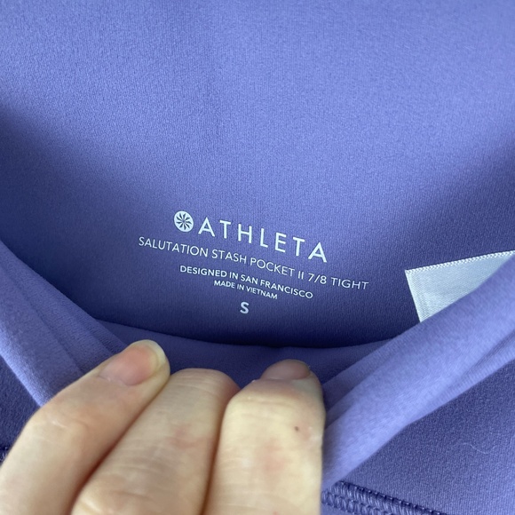 Athleta Salutation Stash II 7/8 Tight NWT - Picture 6 of 10